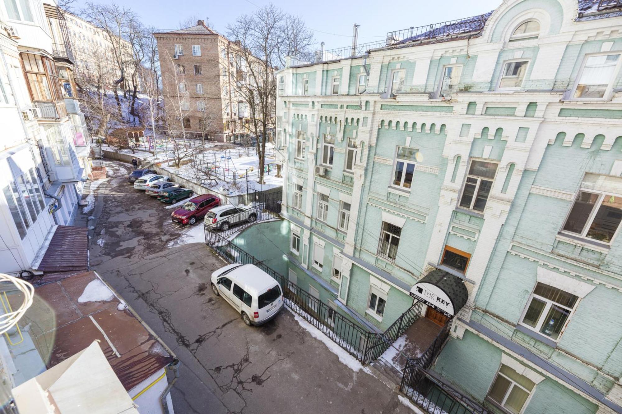 Apart Hotel Maidan Kiew Exterior foto